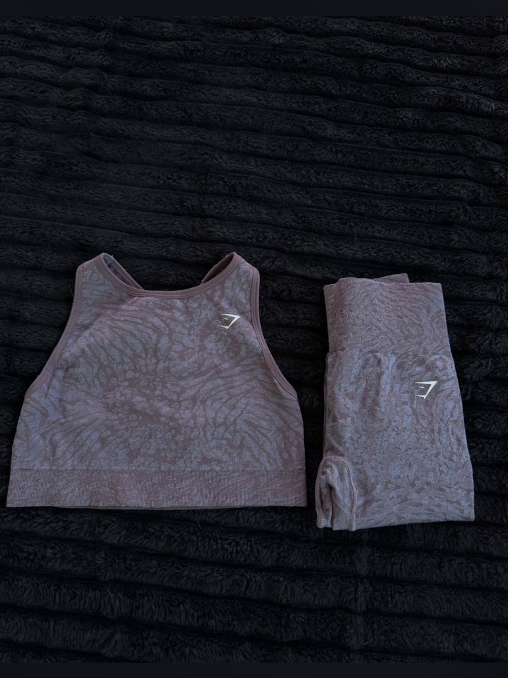 Seamless Gymshark Sports Bra & Leggings Set